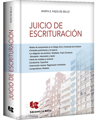 Juicio de escrituración